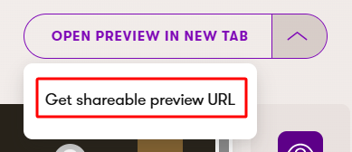 Get shareable preview URL