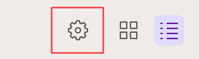 Content hub listing configuration