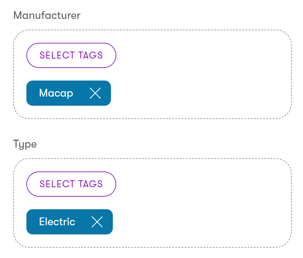 Tag selector